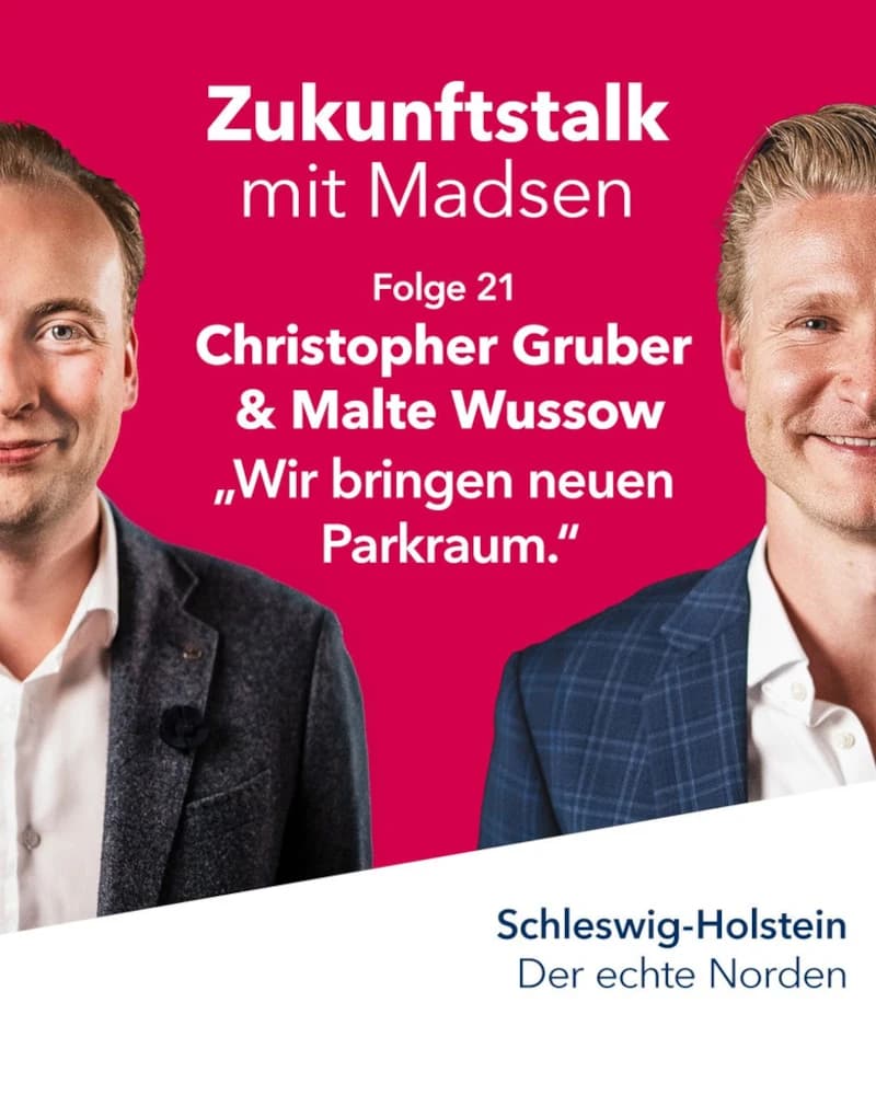 Folge #21 mit Christopher Gruber & Malte Wussow von Peuka - Zukunftstalk mit Madsen